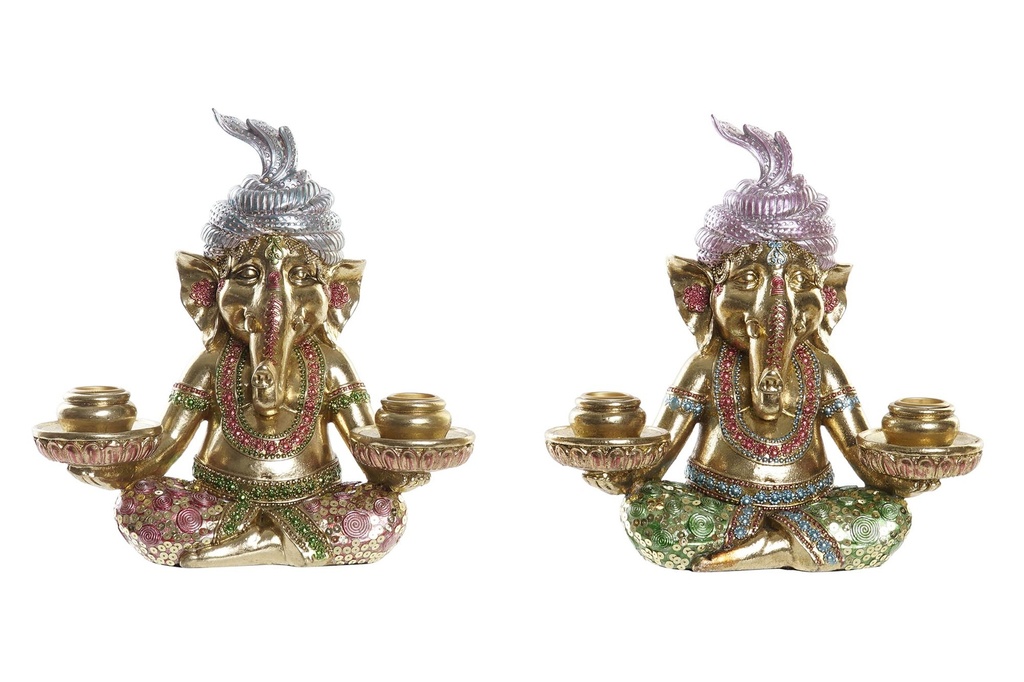 Figura Resina Ganesha 22.5X12.5X23