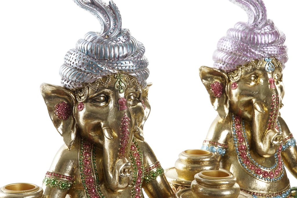 Figura Resina Ganesha 22.5X12.5X23