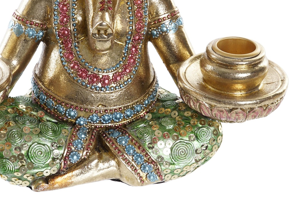 Figura Resina Ganesha 22.5X12.5X23