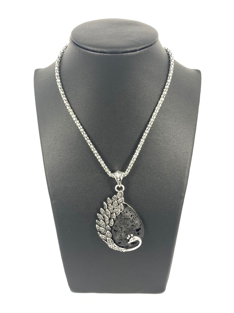 COLLAR LAVA PEACOCK B/SIZE