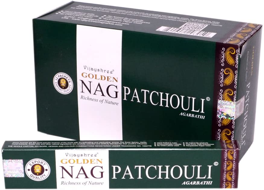 Golden Nag Pachouli 15gr (12x15gr)