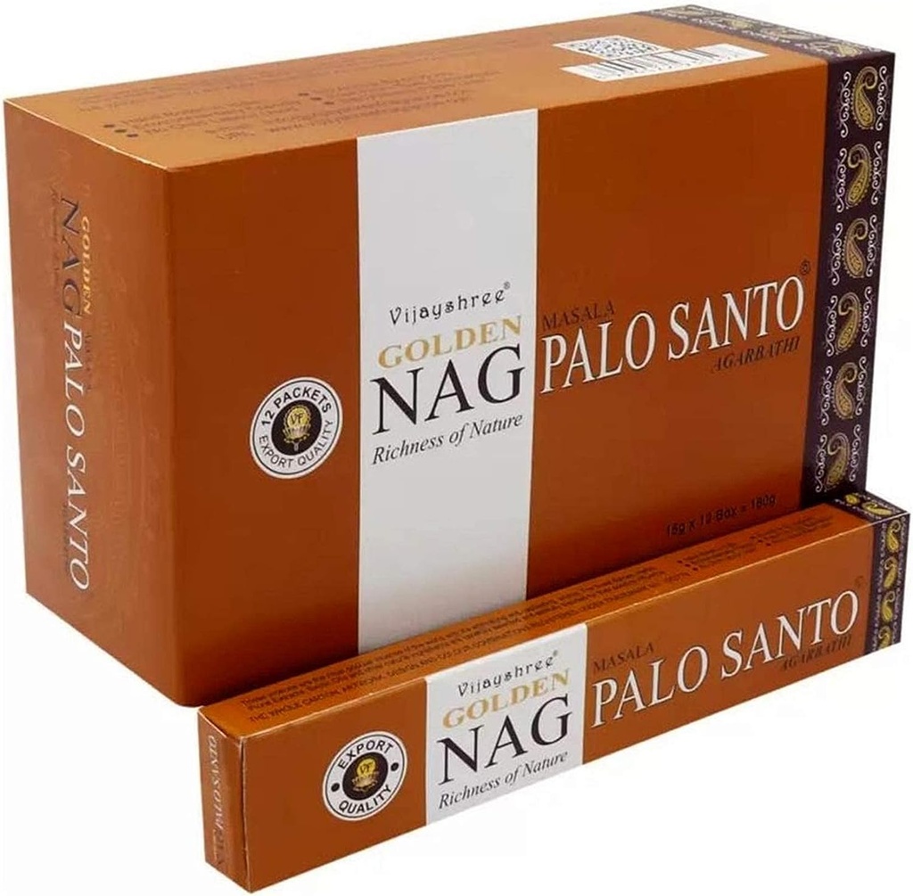 Golden Nag Palo Santo 15gr (12x15gr)