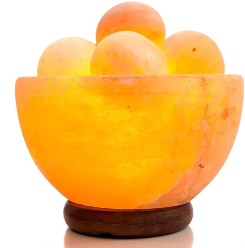 [007989] CUENCO 5 BOLA LAMPARA SAL