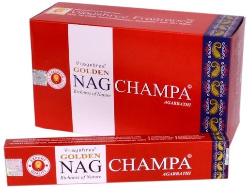 [009809] Golden Nag Champa 15gr (12x15gr)